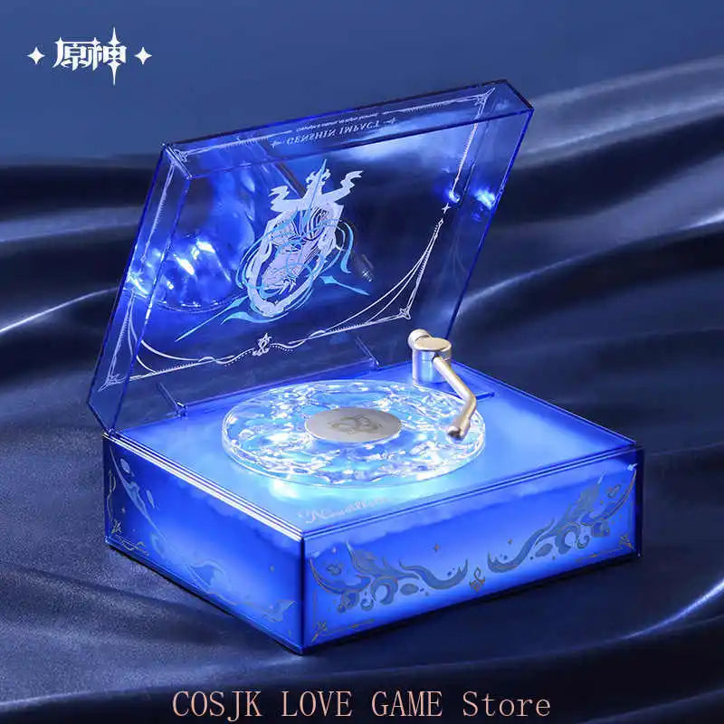 Official Game Genshin Impact Neuvillette Original Bluetooth Speaker Cosplay Costume Anime Ornament Birthday Gift