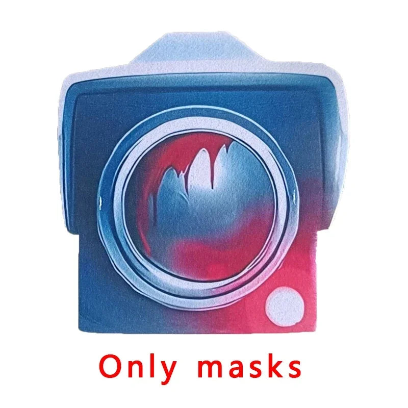 2025 12 Skibidi Toilet Cosplay Costume Game Speaker Child Tv Kids Camcorderman Costumes Bodysuit Jumpsuit Mask Halloween for Gir