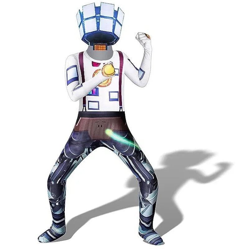2025 12 Skibidi Toilet Cosplay Costume Game Speaker Child Tv Kids Camcorderman Costumes Bodysuit Jumpsuit Mask Halloween for Gir