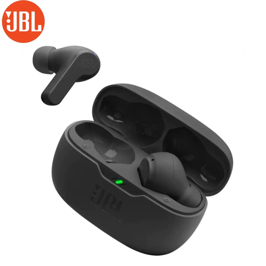 JBL WAVE 200TWS Bluetooth Headphones Clear Sound Macaron Color Portable Wireless Study Work Fitness Mucic ANC Smart Earphones