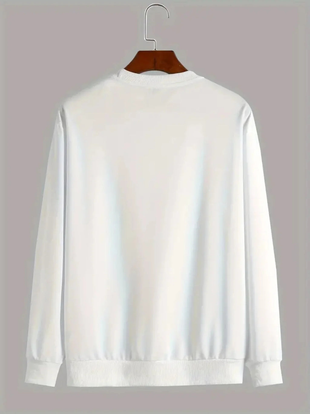 Men'S Sarcastic Your Little Ray of Sunshine Has Arrived Sweatshirt White Pullover with Rainbow Bear Design Soft Polyester Blend