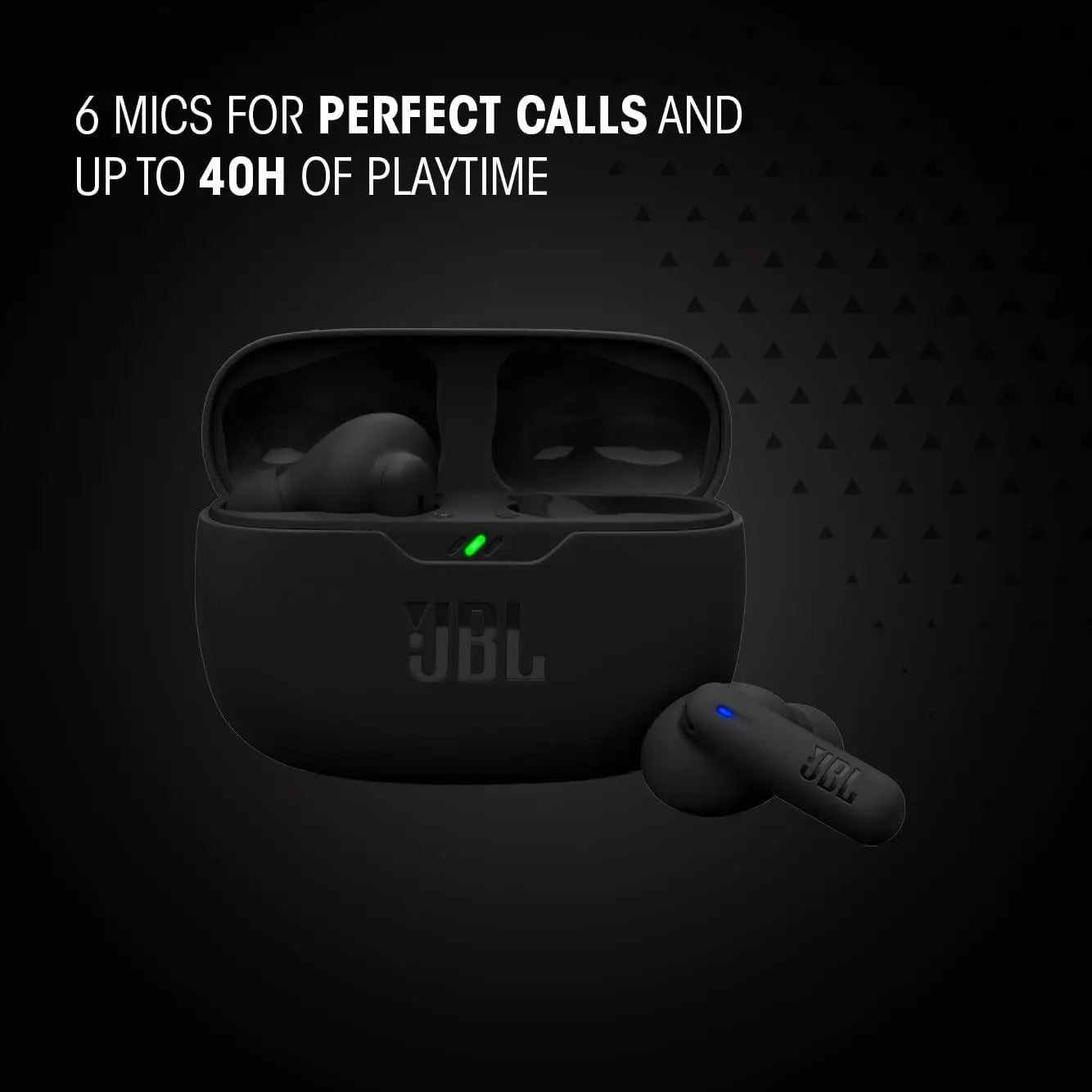 JBL WAVE BEAM 2 Wireless Bluetooth Headset Semi-in-ear Noise Reduction Waterproof Sports Headphones Portable Audio Accessories