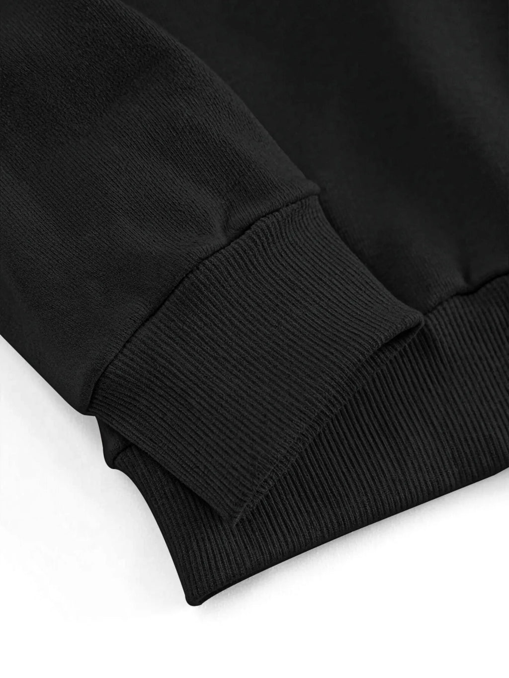 Comfortable Clothing Men's MADE Red Banner Print Hoodie Casual Streetwear Long Sleeve Round Neck Polyester Sweatshirt