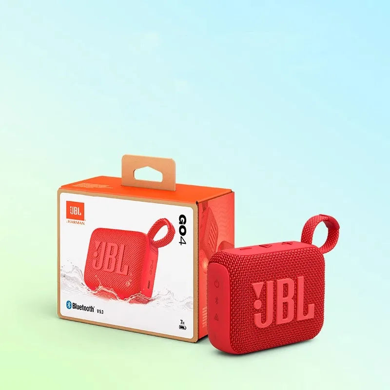 JBL GO 4 Officially Authorized Portable Wireless Bluetooth Speaker Outdoor Dustproof Waterproof for Family Gathering Music Party