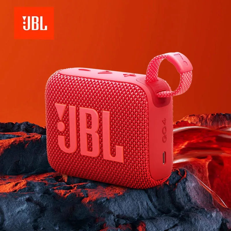 JBL GO 4 Officially Authorized Portable Wireless Bluetooth Speaker Outdoor Dustproof Waterproof for Family Gathering Music Party