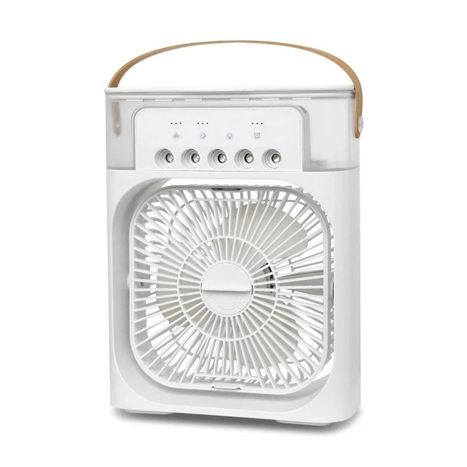 Portable 3 In 1 Fan AIr Conditioner Household Small Air Cooler LED Night Lights Humidifier Air Adjustment Home Fans