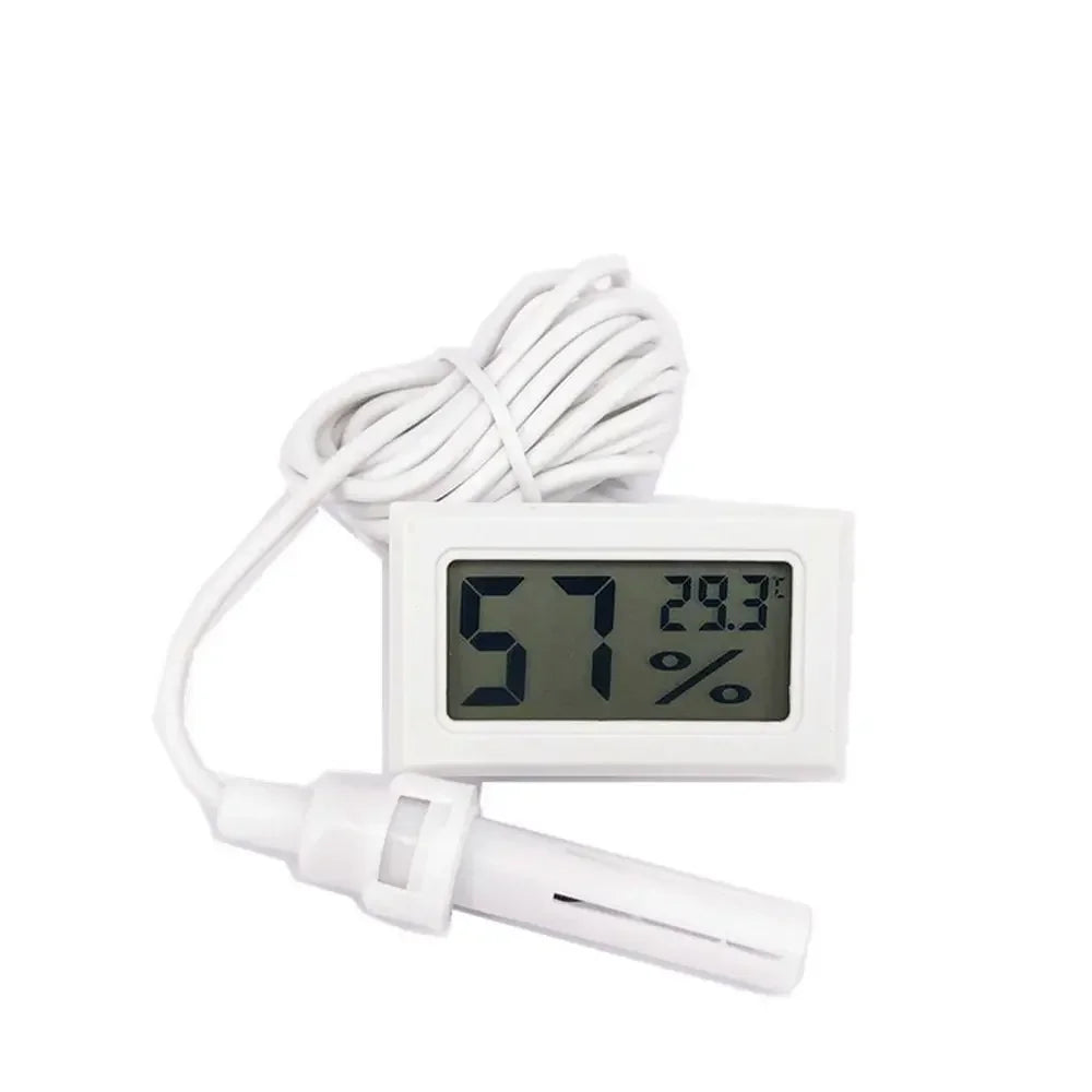 Thermometer Hygrometer Reptile Pet Incubation Breeding Turtle Gecko Hermit Crab Electronic Thermometer High Precision Parrot