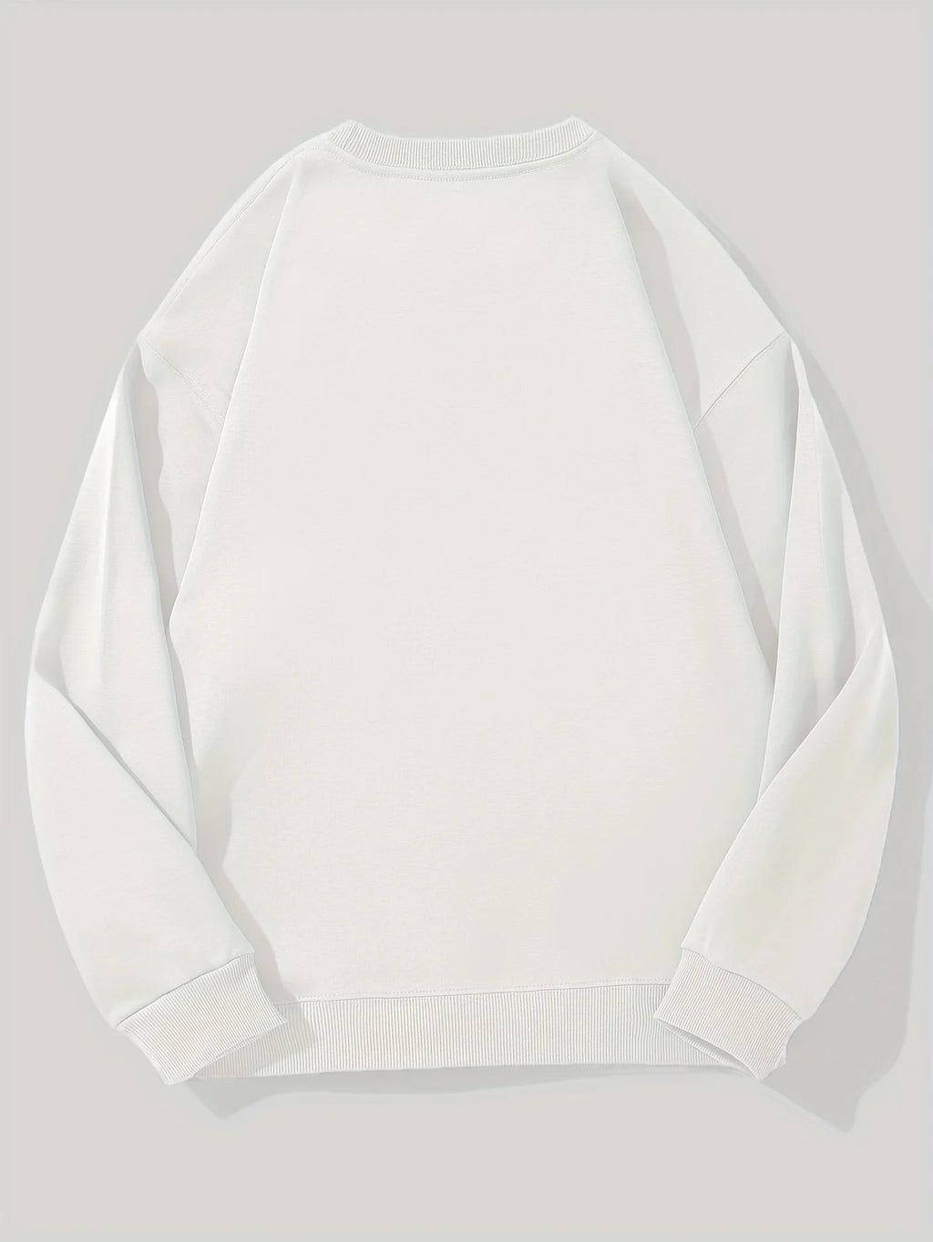 Men's Funny Doodle Dad Graphic Sweatshirt Doodle Lettering Loose Fit Casual Pullover Round Neck Long Sleeve Sweater