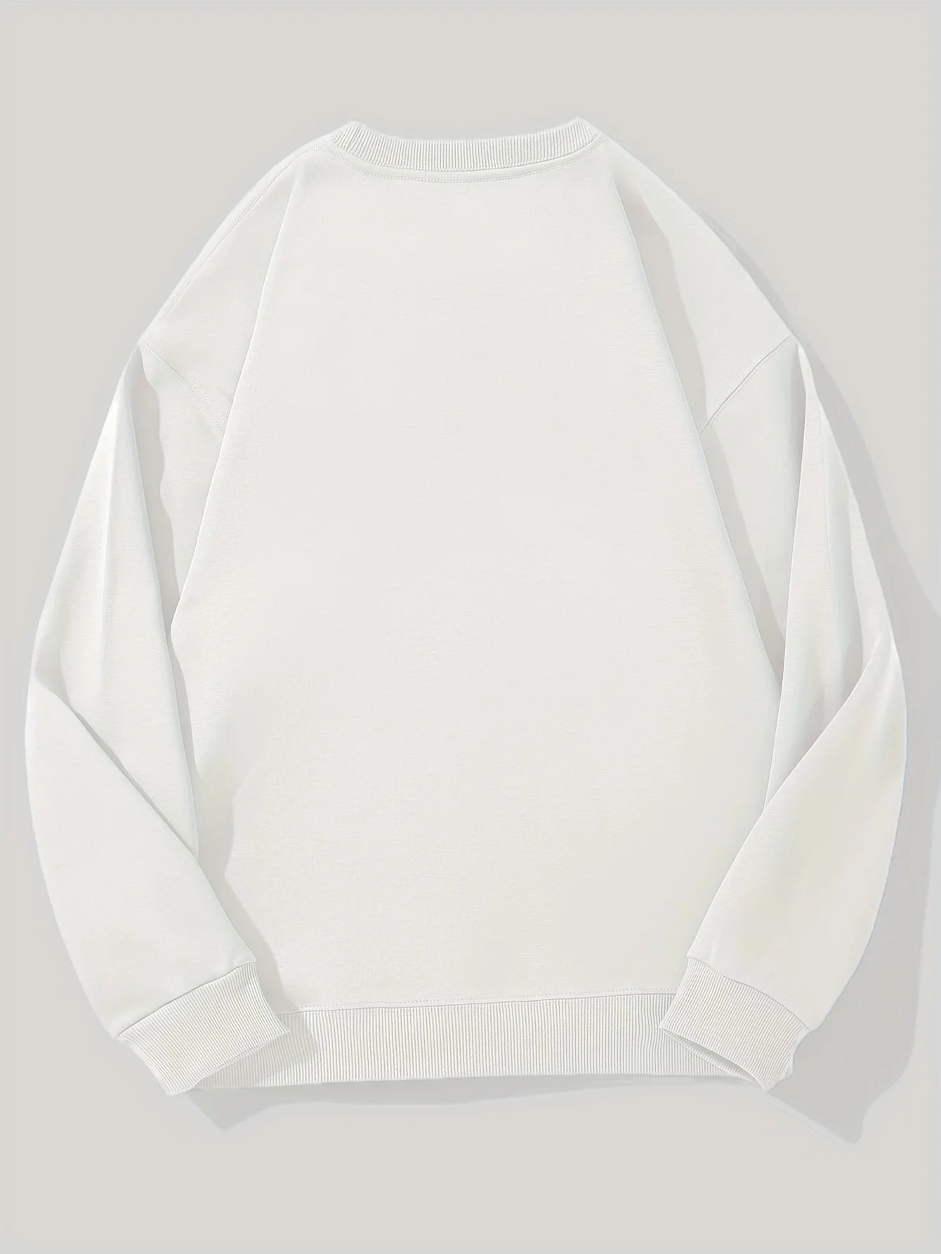 Men's Funny Doodle Dad Graphic Sweatshirt Doodle Lettering Loose Fit Casual Pullover Round Neck Long Sleeve Sweater